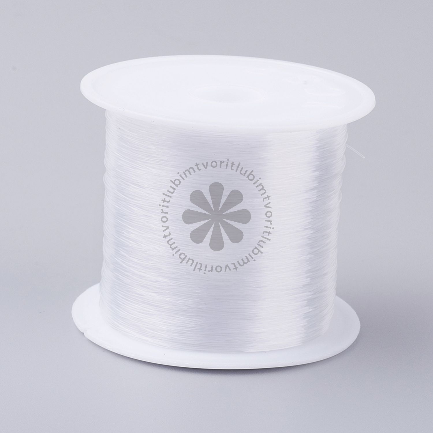 Silonový vlasec pevný, 0.6 m - návin 20 metrov