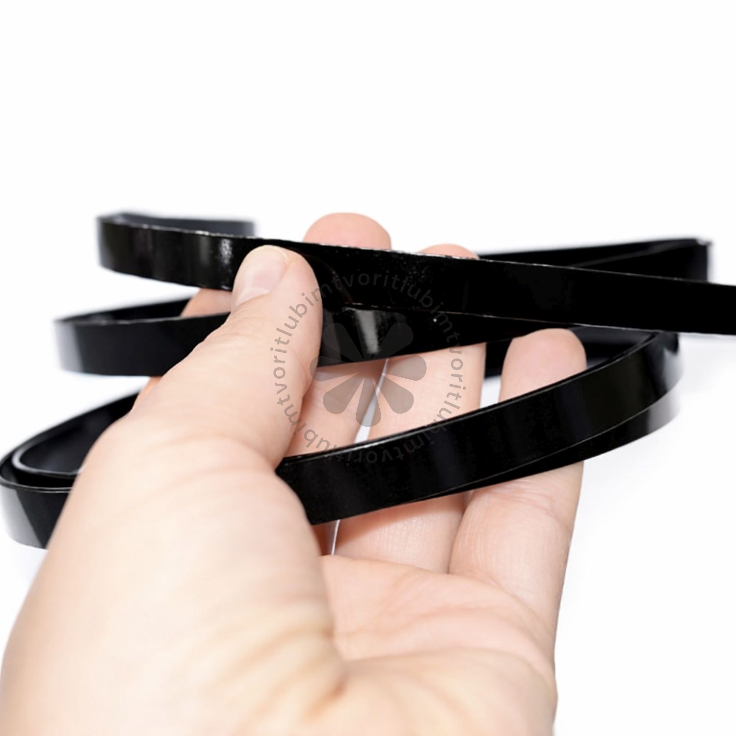 Základ na čelenku, čierna - 1 ks