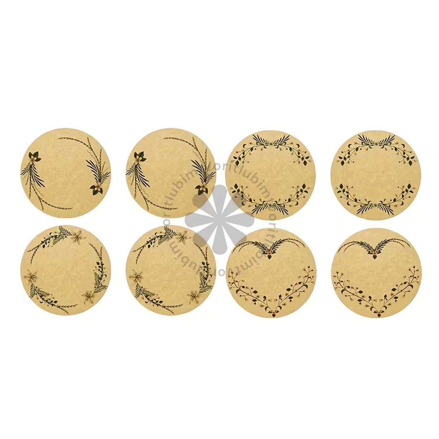 Nálepky, 3-riadkové - 1 rolka