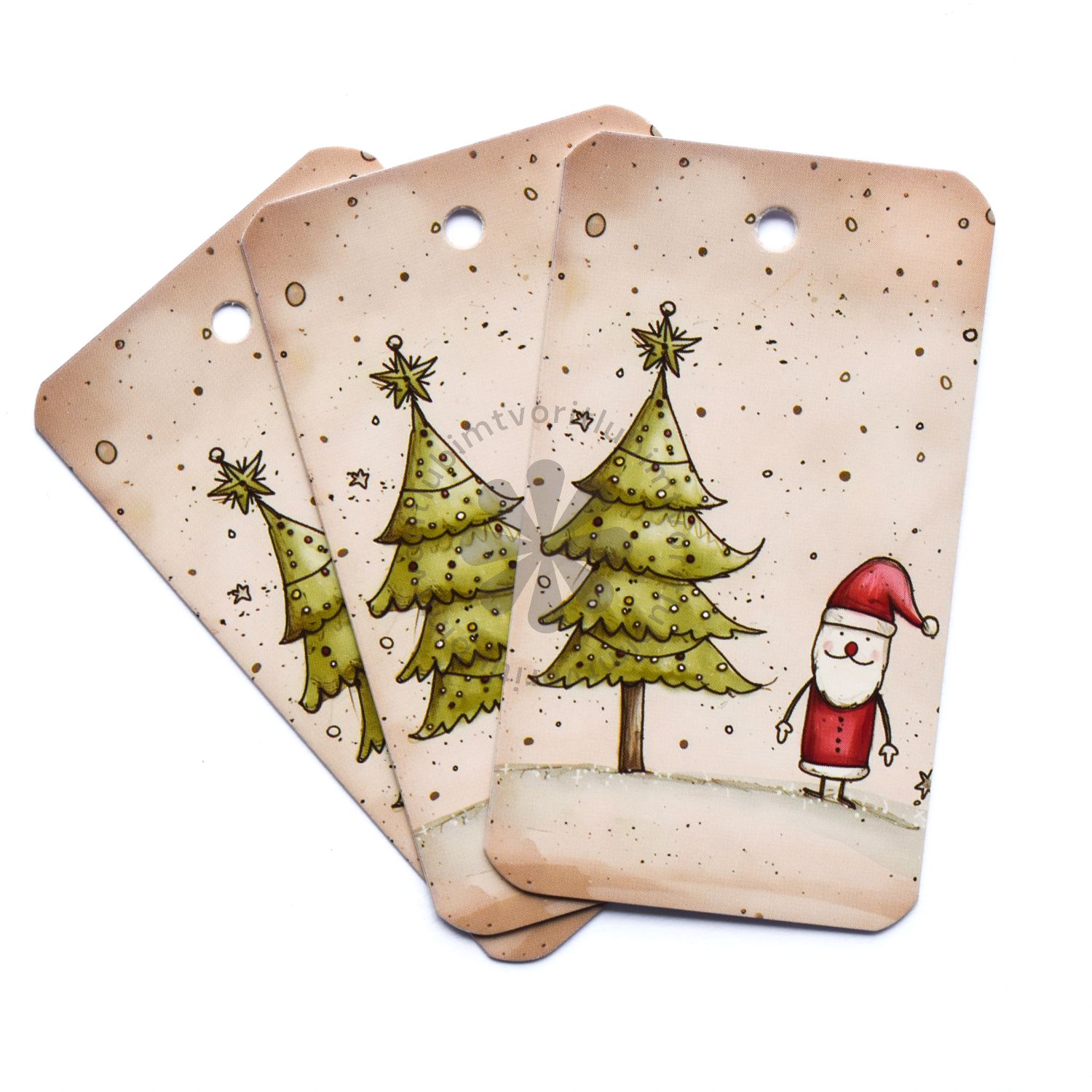 Menovka na darček, Vianoce - 1 balenie