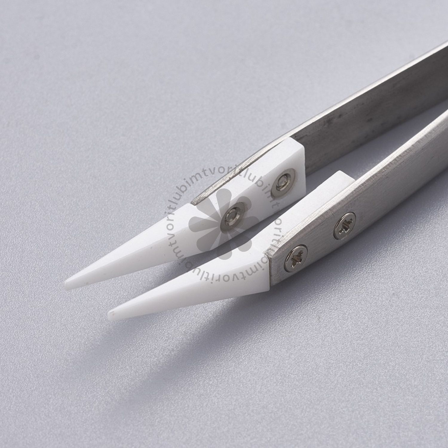 Pinzeta na navliekanie, 12,5 cm - 1 ks