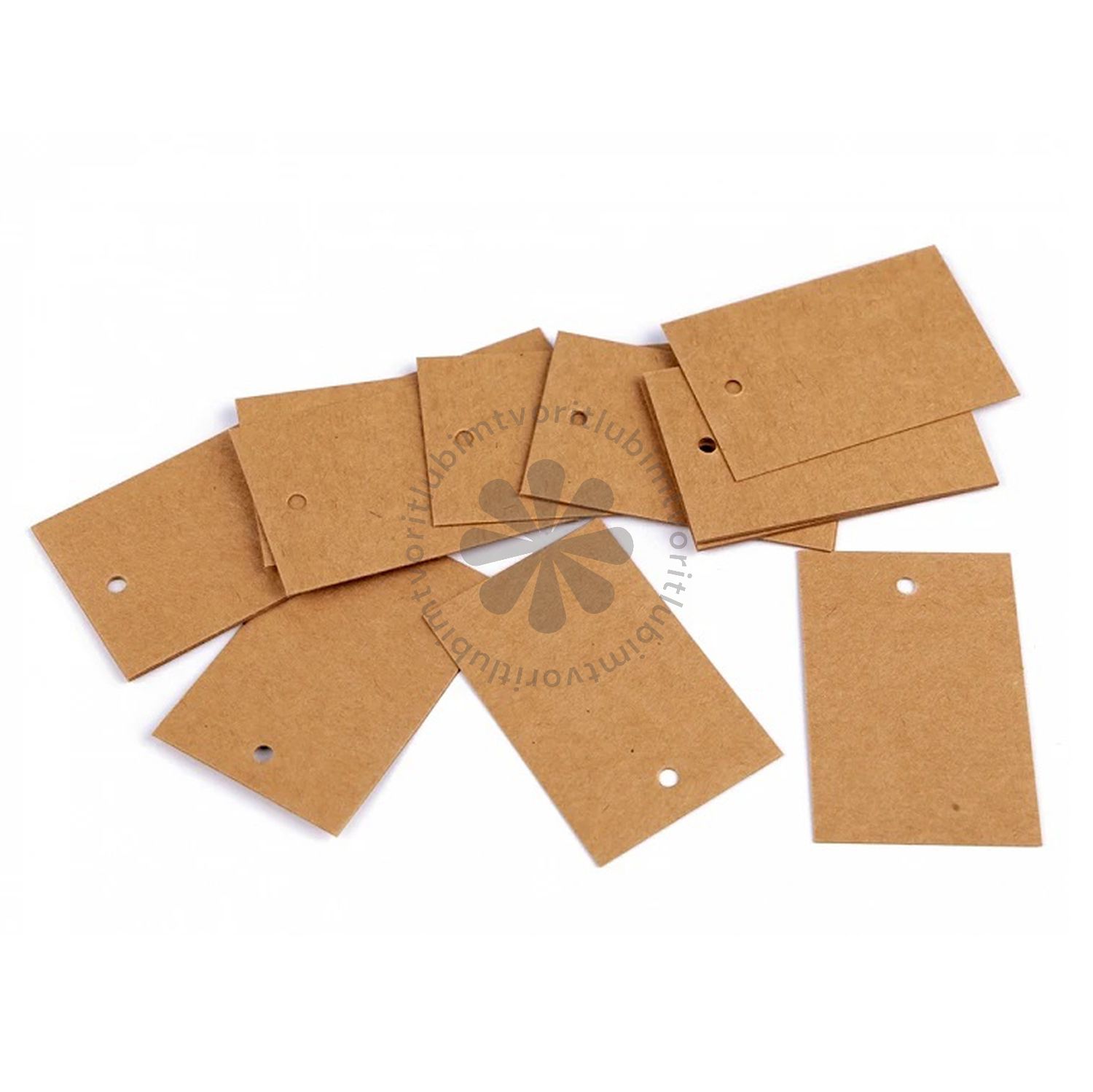 Karta na náušničky, 40x60 mm - 10 balení