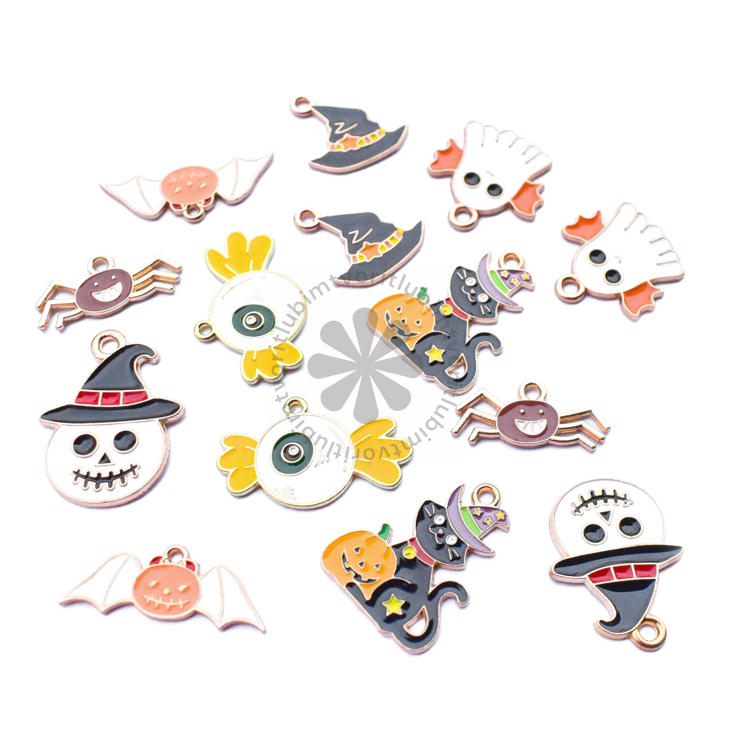 Prívesky halloween - 14 ks