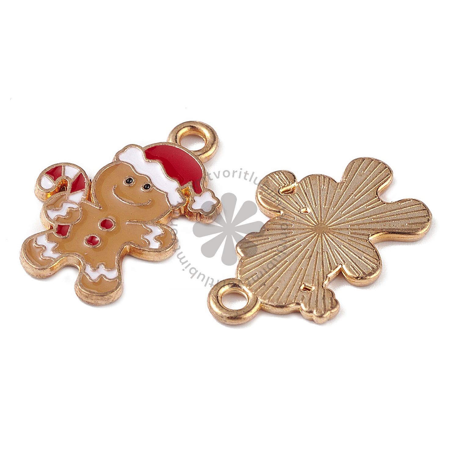 Vianočný Gingerbread, 20x13 mm - 1 ks