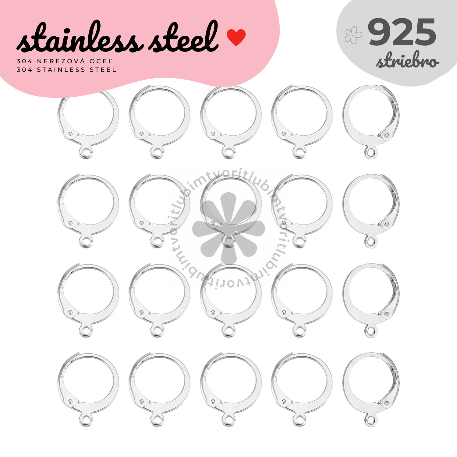 Mechanický háčik, 14.5x12 mm - 1 pár