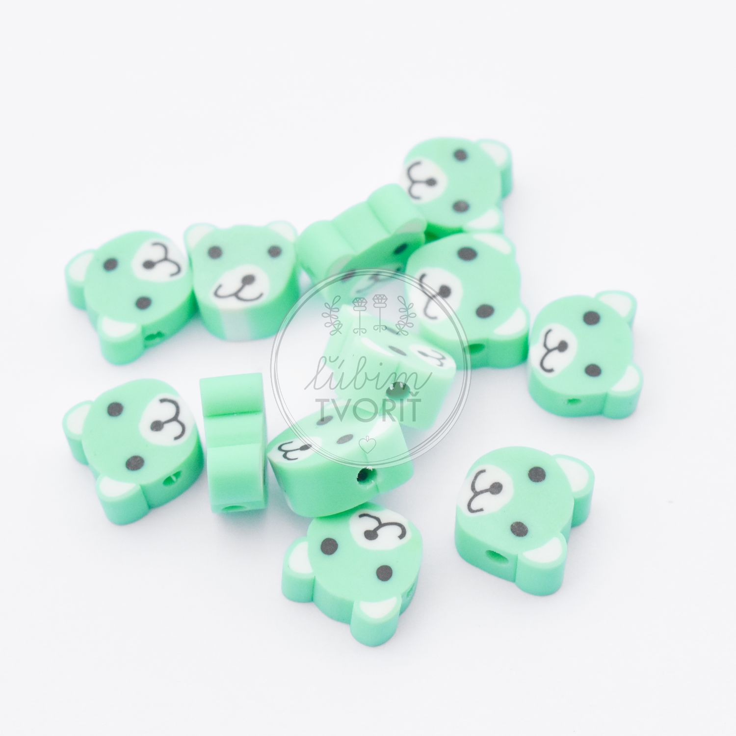 FIMO korálka, 10 mm - 1 ks
