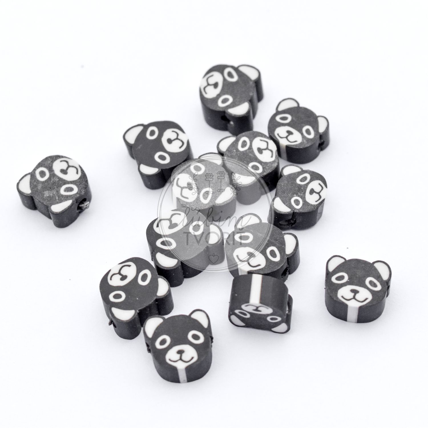 FIMO korálka, 10 mm - 1 ks