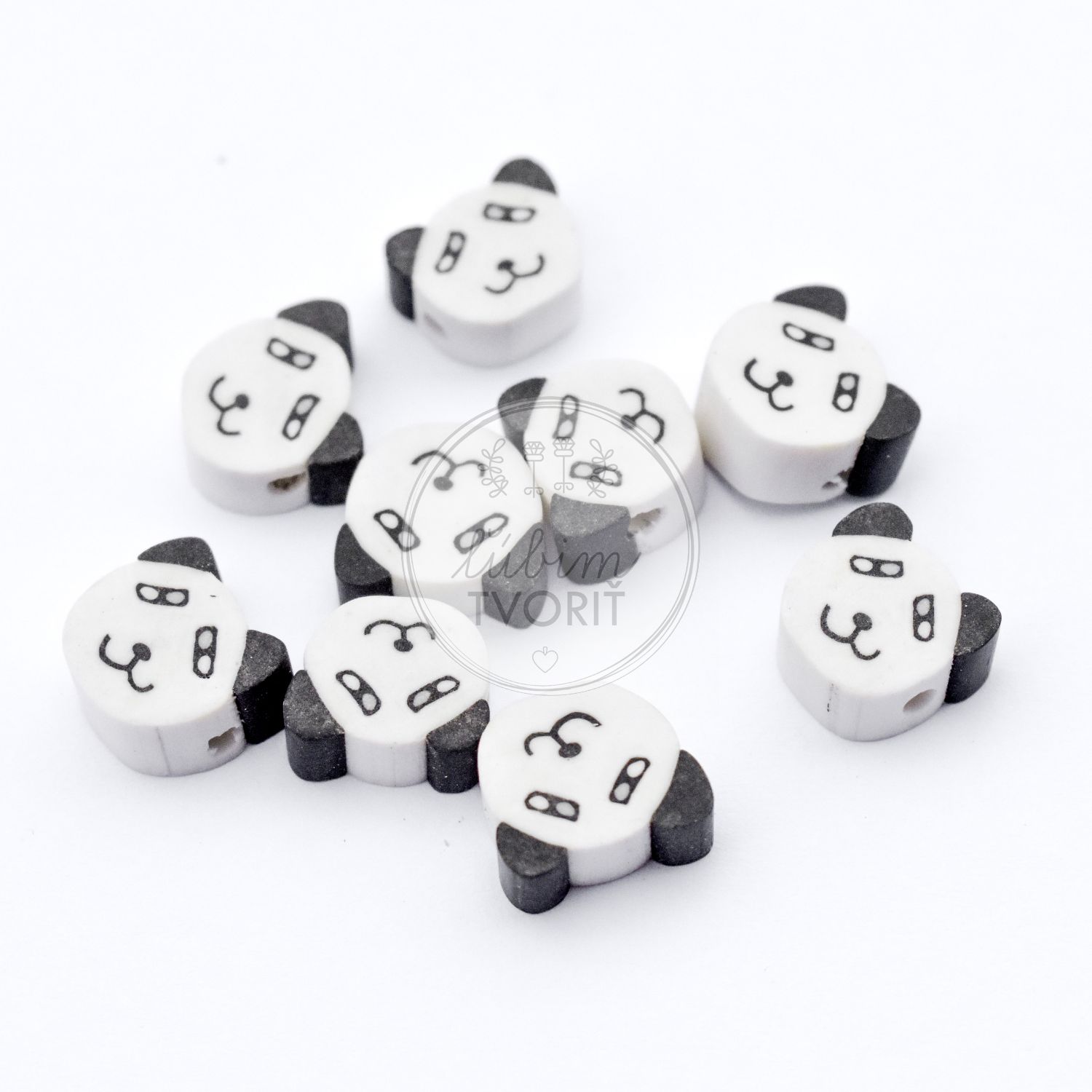 FIMO korálka, 10 mm - 1 ks