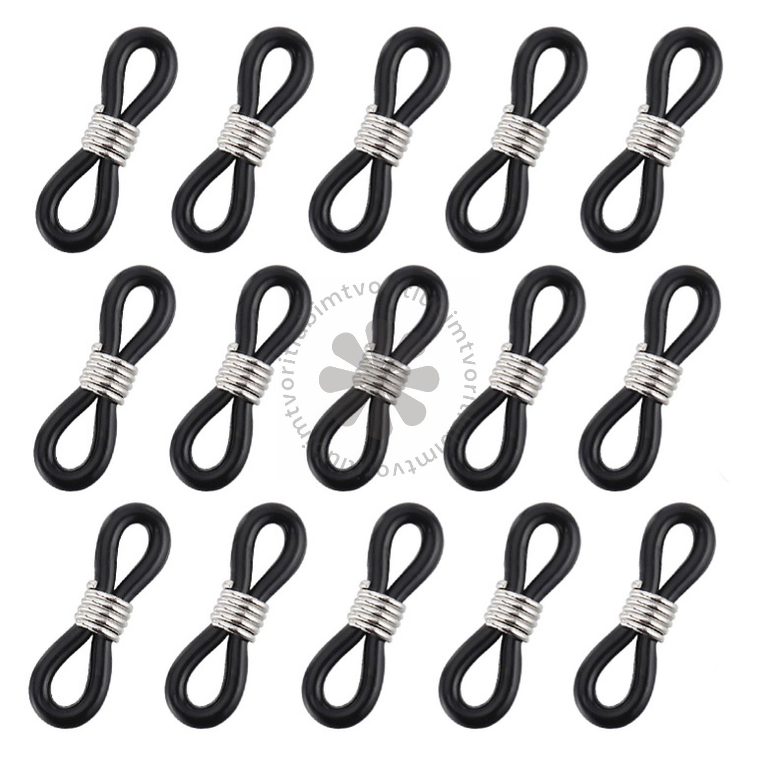 Gumička na okuliare, 21 x 4.5 mm - 10 ks