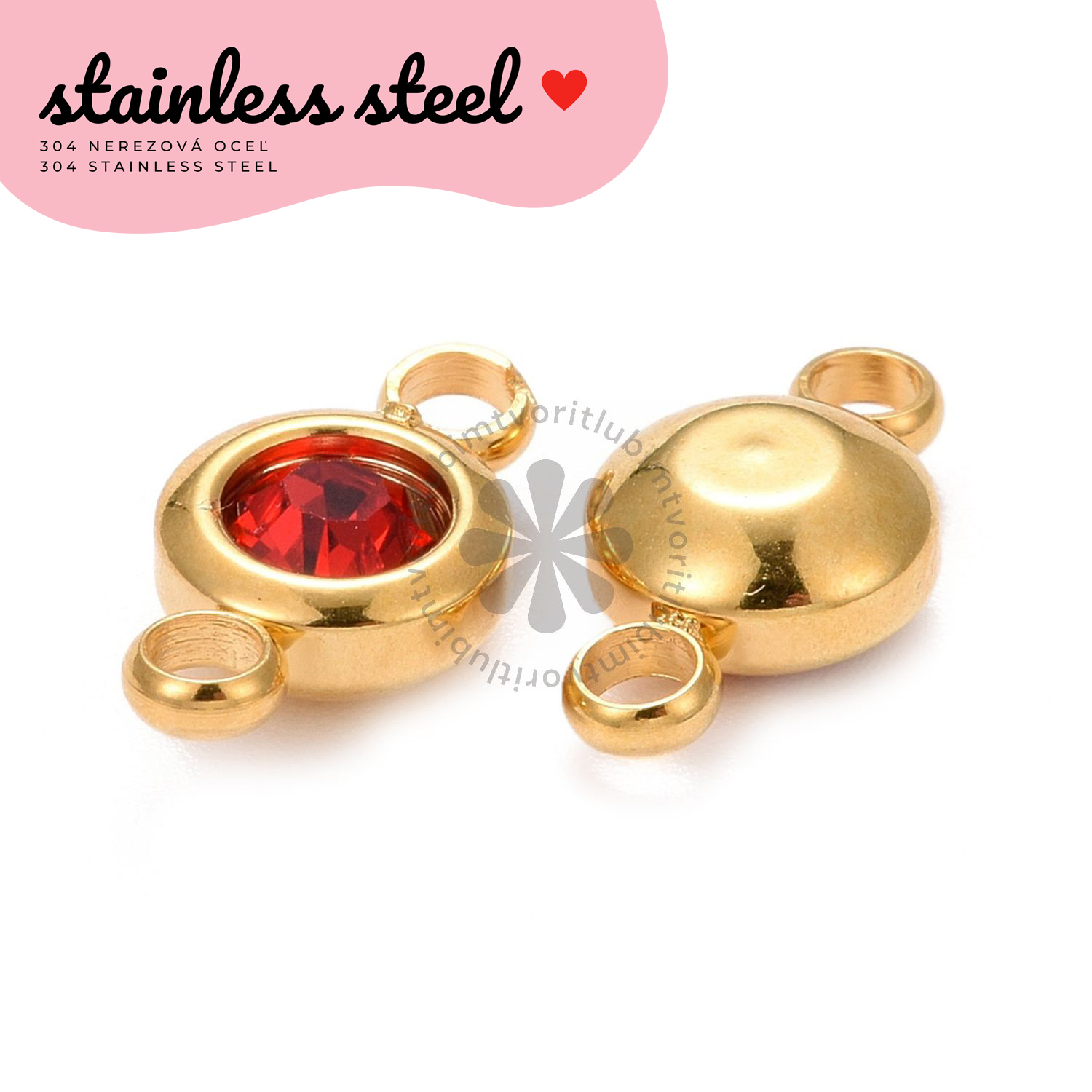 Medzikus so zirkónom, 12x6x4 mm - 1 ks