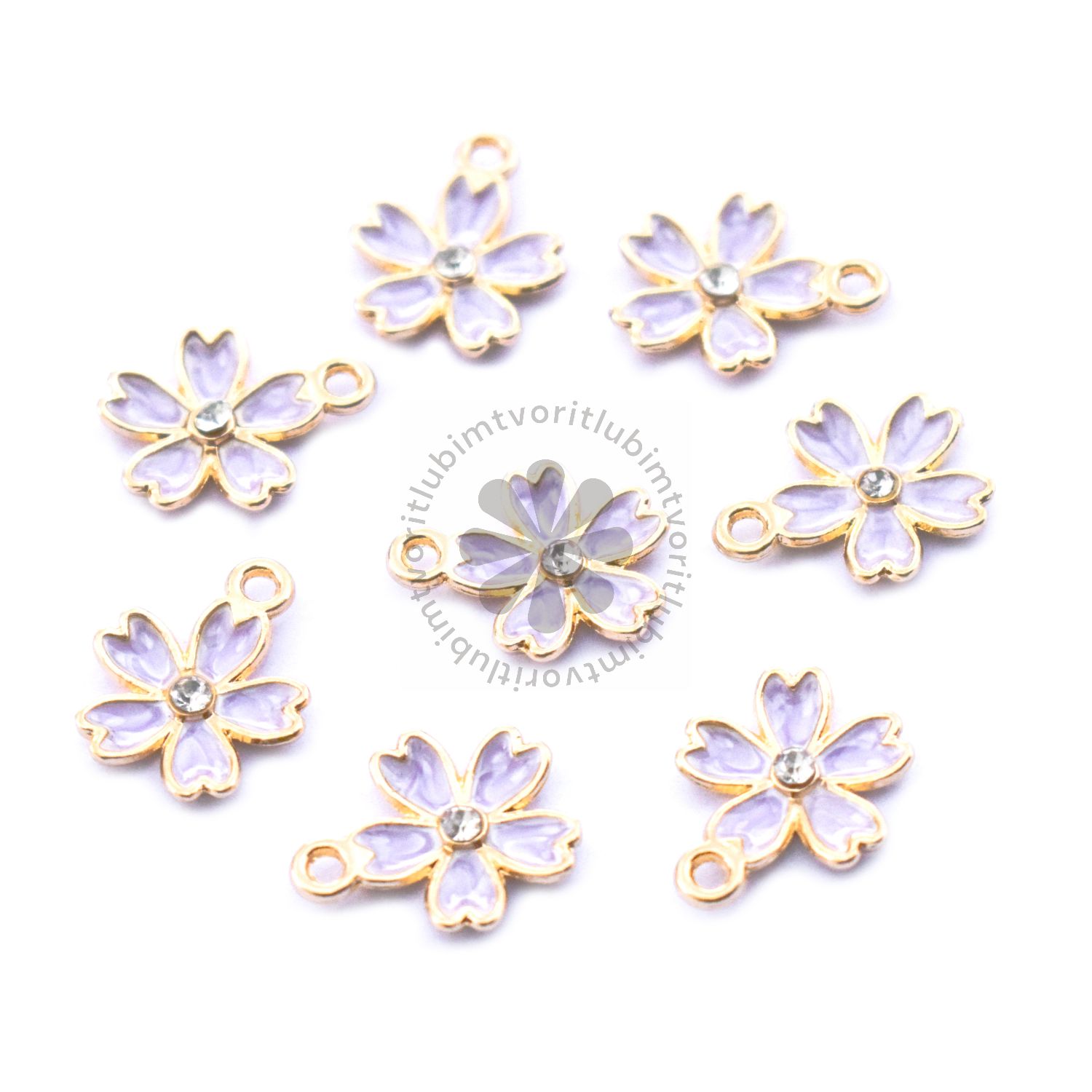Kvet sakura, 17x14 mm - 1 ks