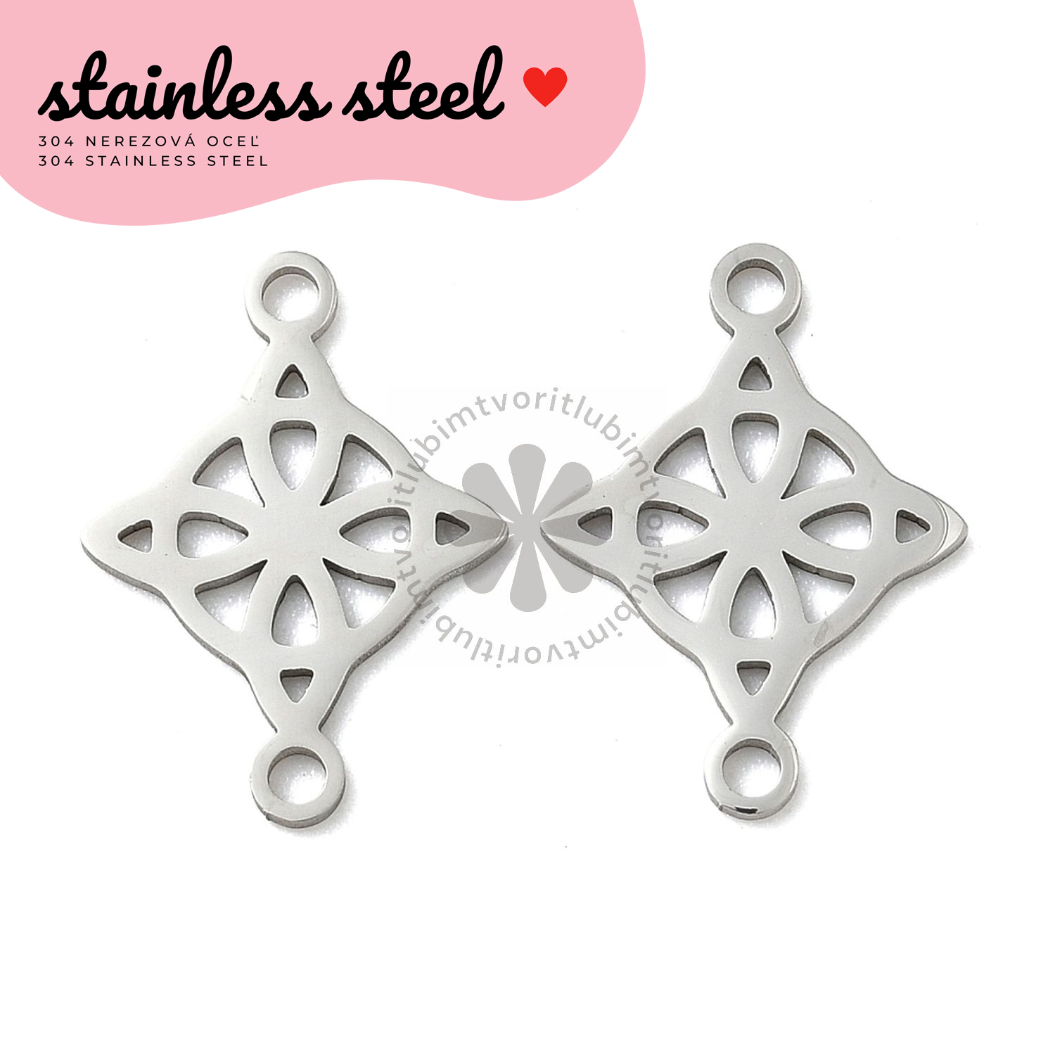 Medzikus Vikingský uzol, 19x13 mm - 1 ks