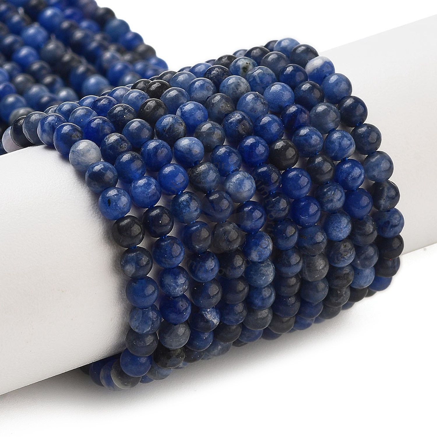 Sodalit, 3 mm - 1 vlasec (cca 110 ks)