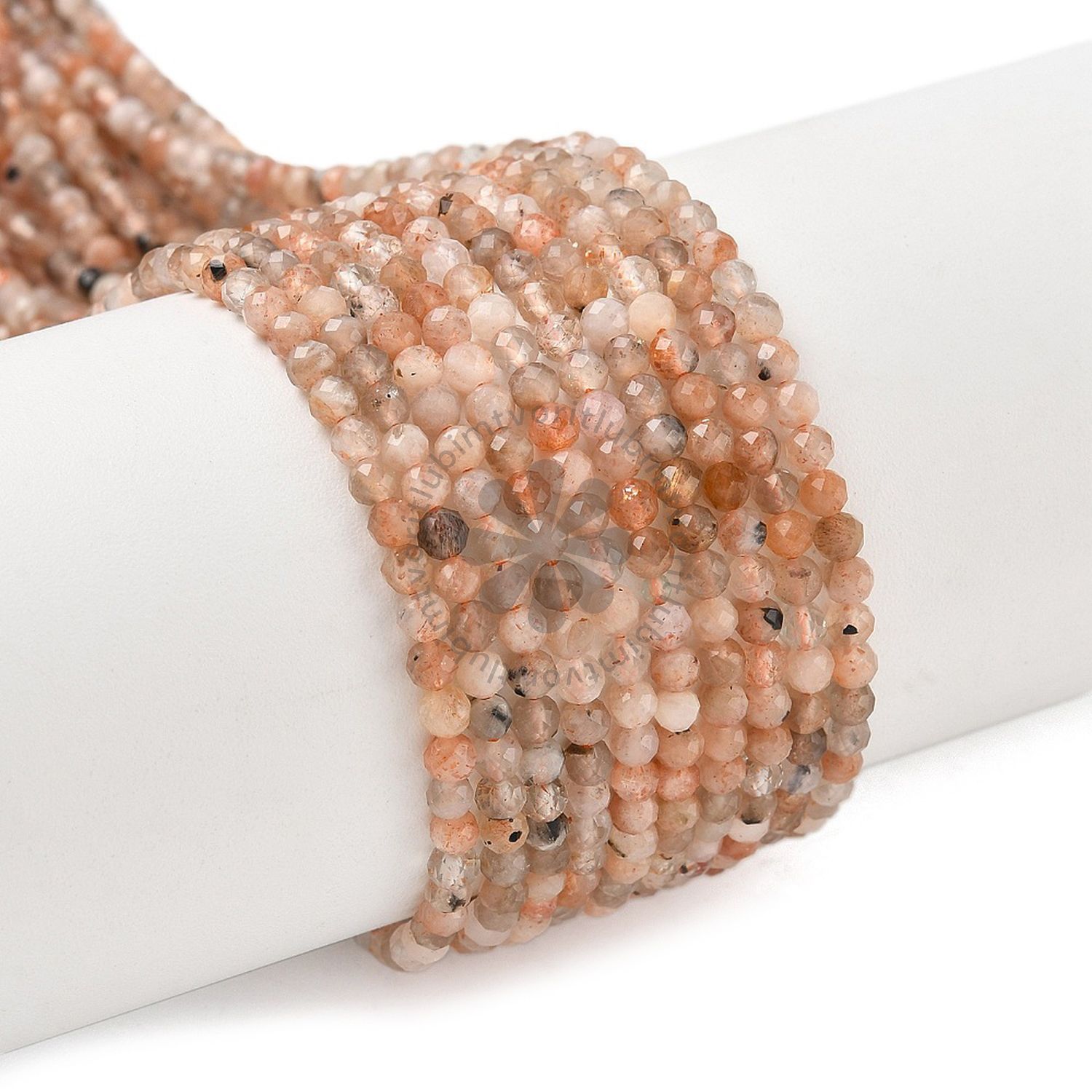 Moonstone, 3 mm - 1 vlasec (cca 110 ks)