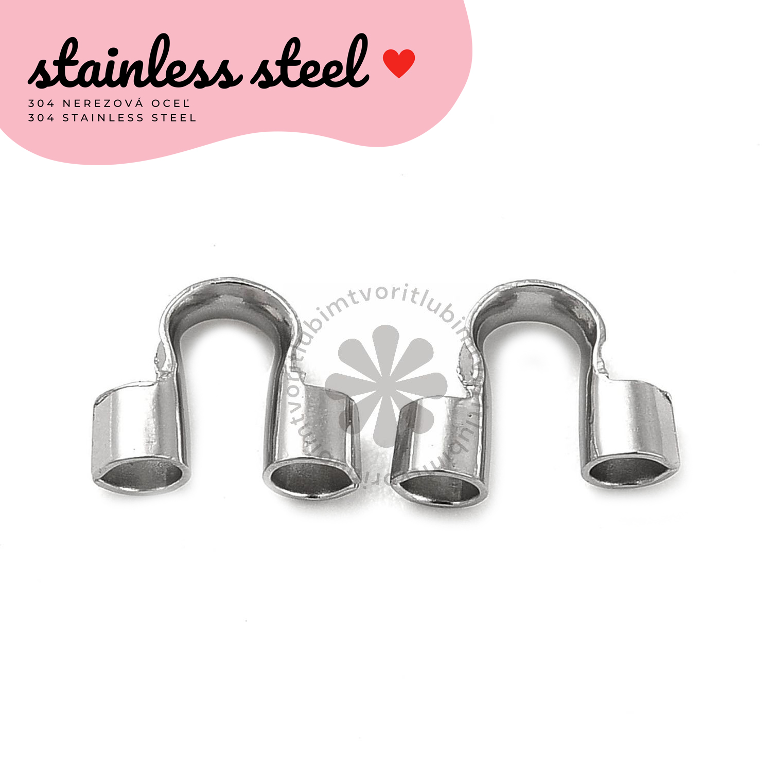 Vodič nylonového lanka, 5x7 mm - 10 ks