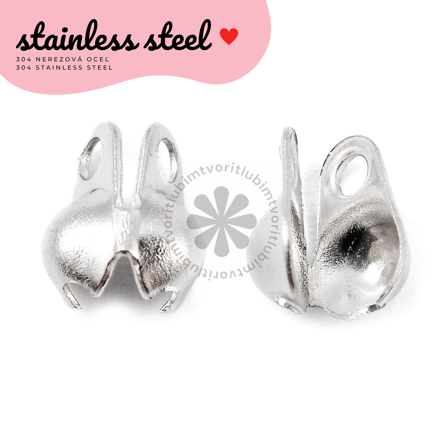 Kalota, 8x4 mm - 10 ks