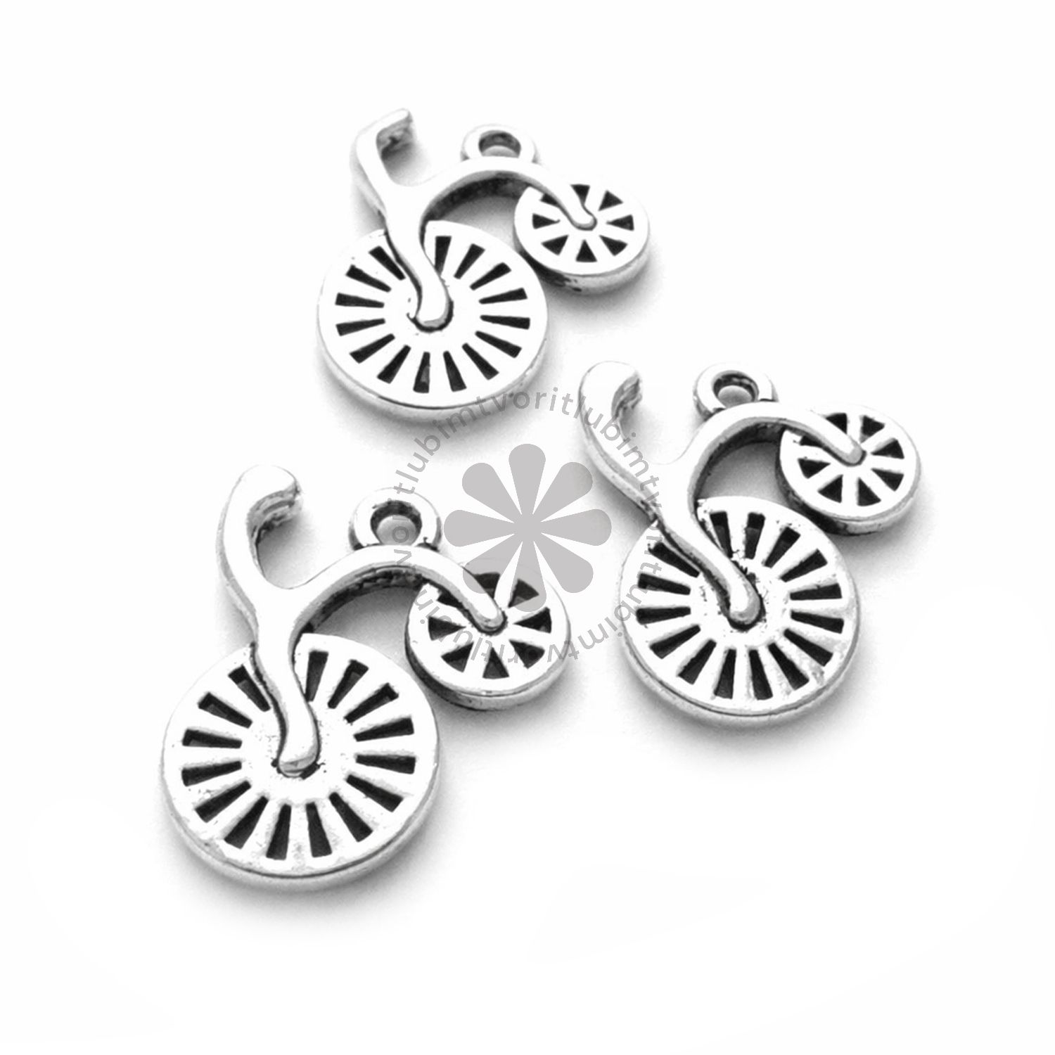 Bicykel, 18x18 mm - 1 ks