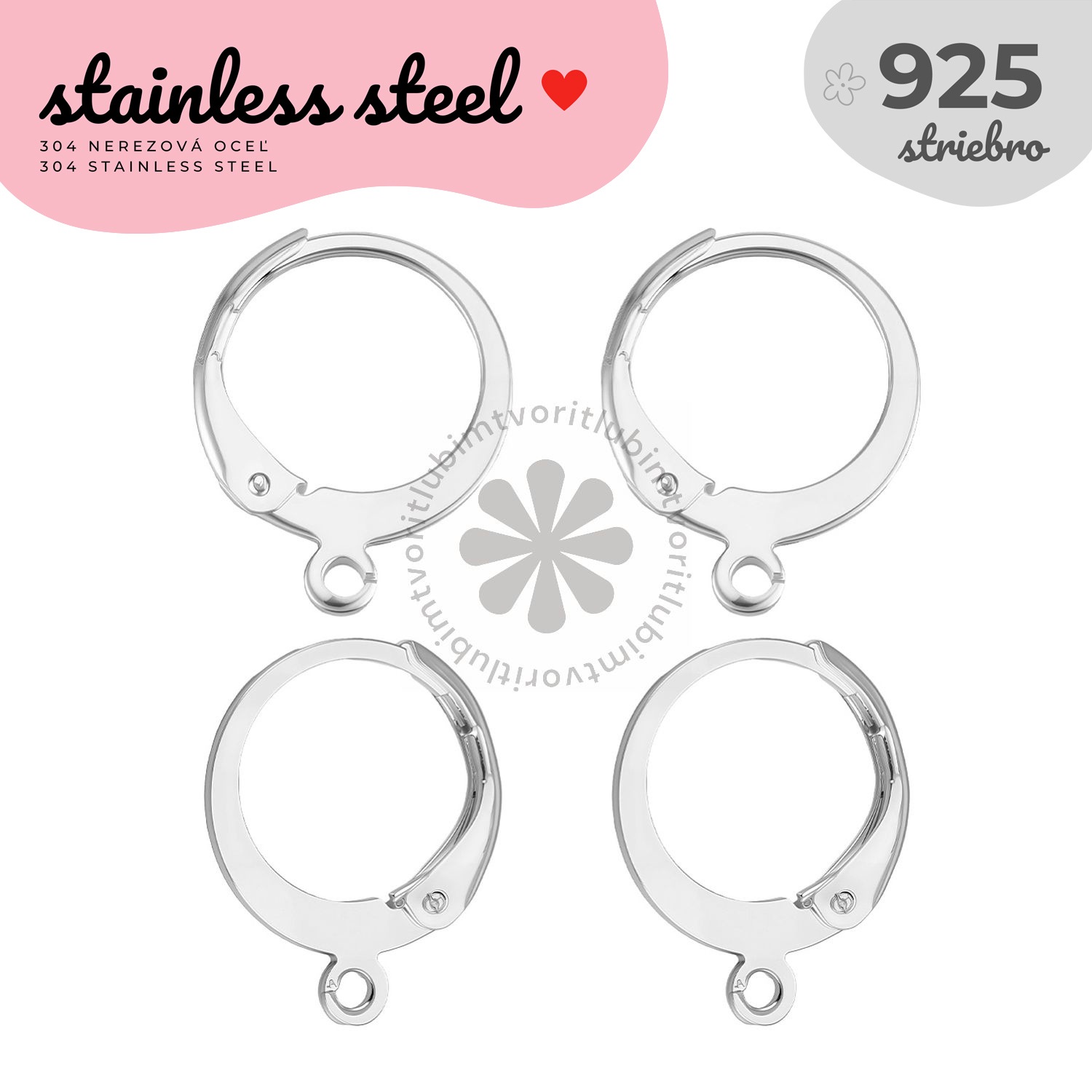 Mechanický háčik, 14.5x12 mm - 1 pár