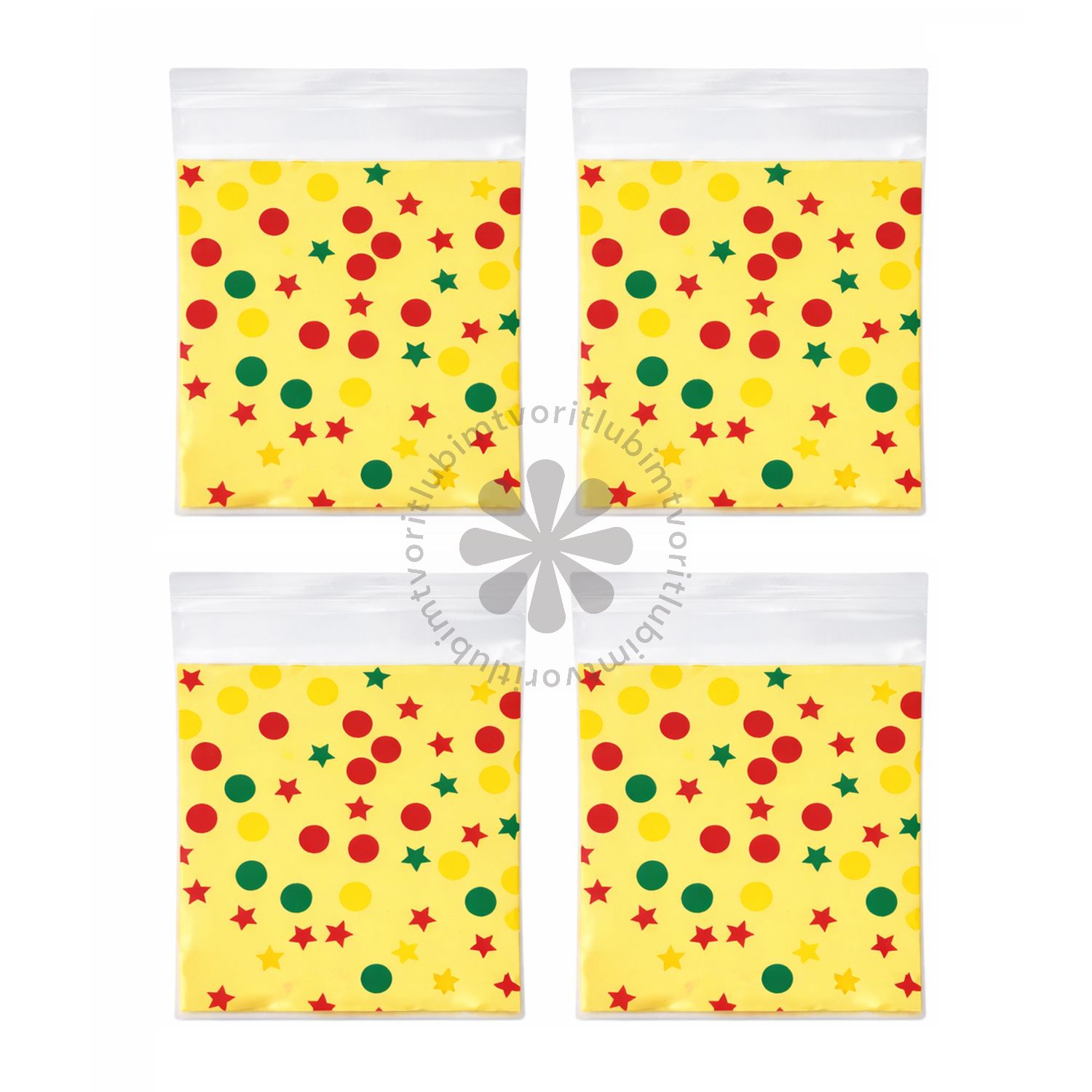 Samolepiace celofánové vrecká, 100x130 mm - 20 ks