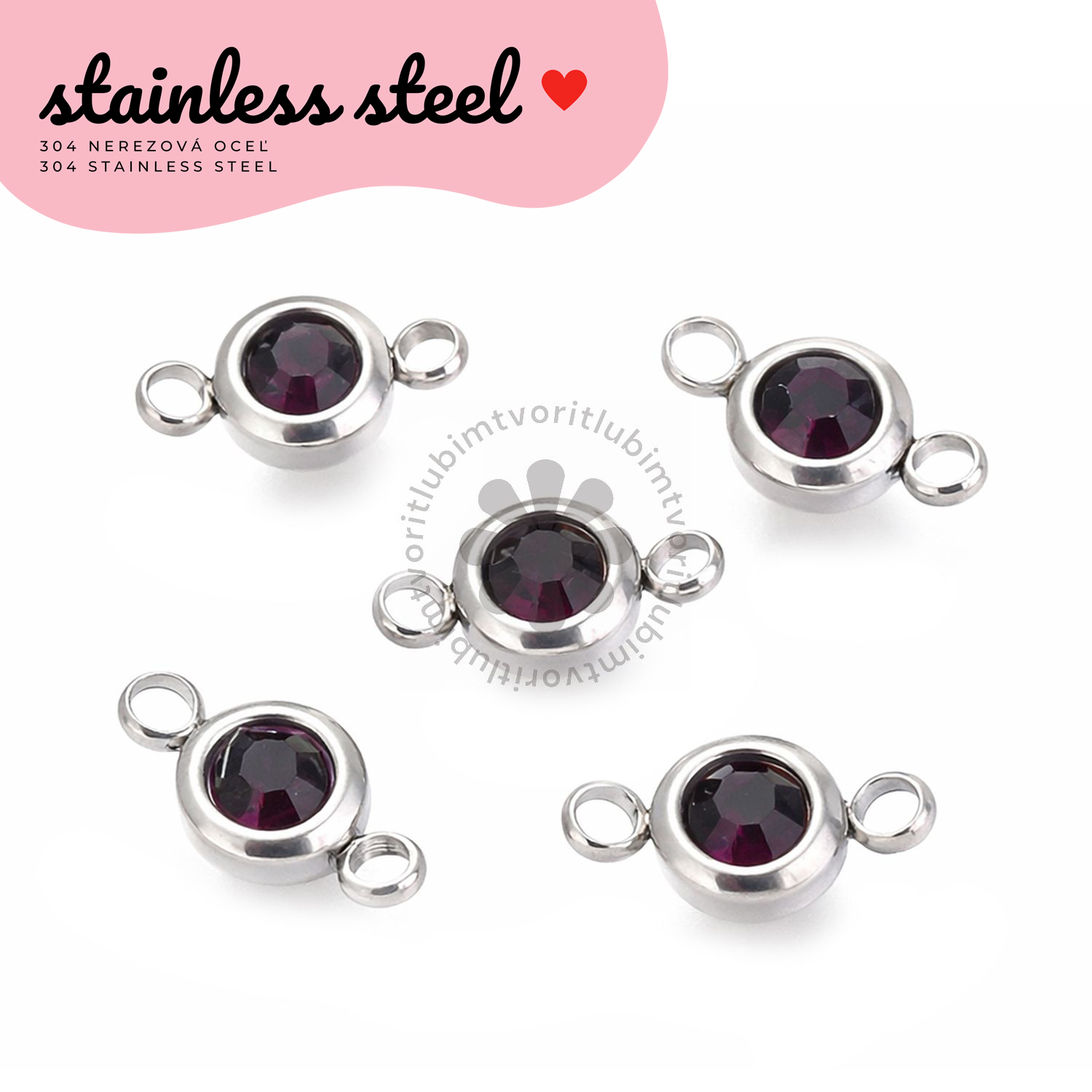 Medzikus so zirkónom, 12x6x4 mm - 1 ks