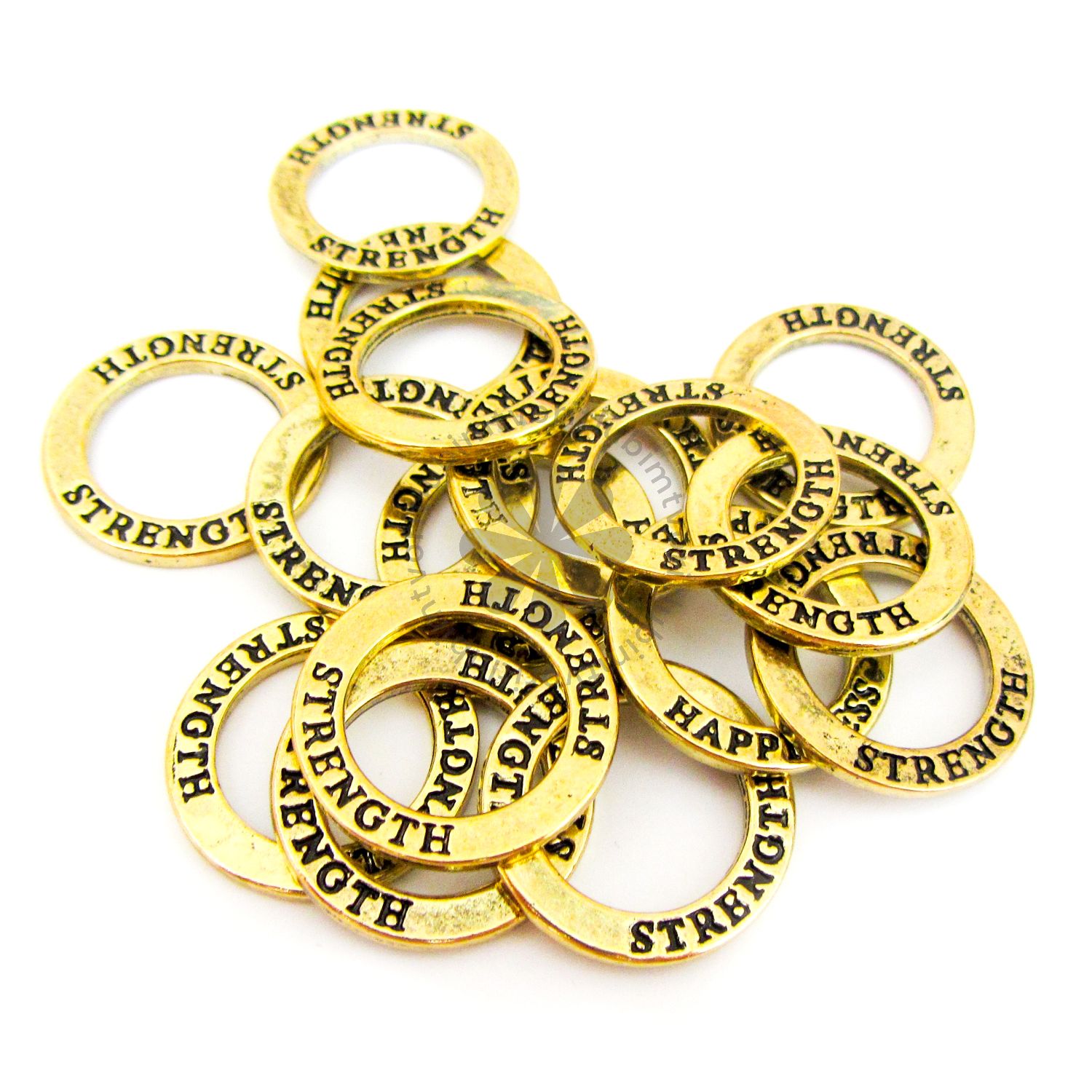 Medzikus kružok "STRENGTH", 23 mm - 1 ks