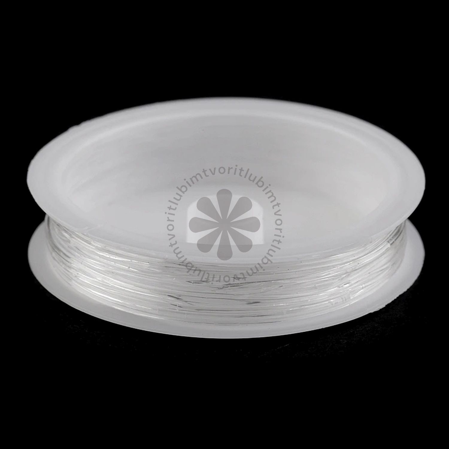 Silonový vlasec elastický, 1.0 mm - návin 10 metrov