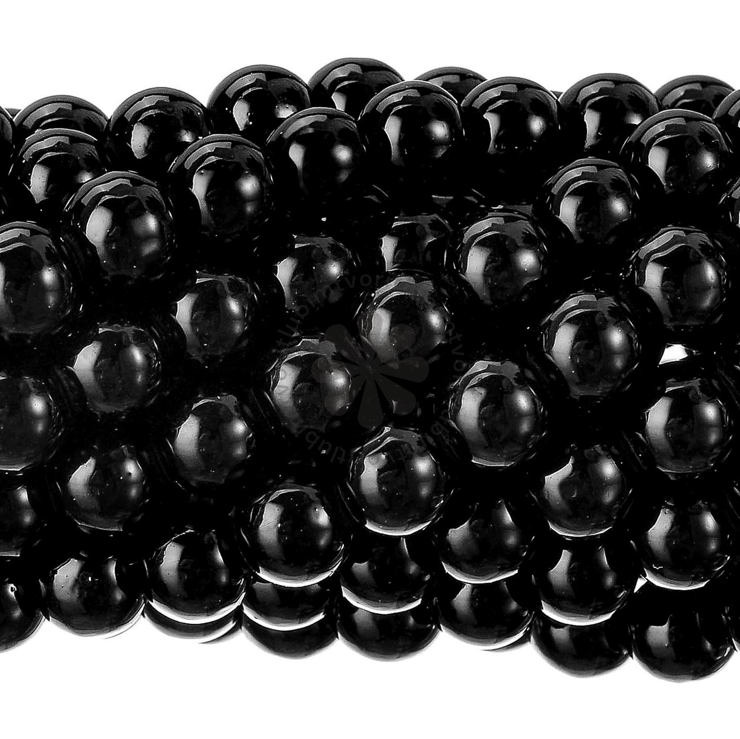 Sklenené perly, 8 mm - 10 ks