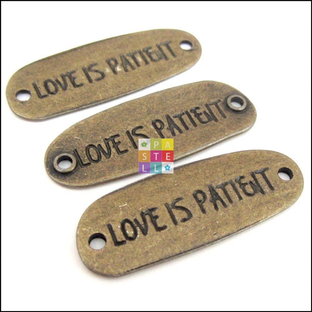 Love is Patient, 40 x 15 mm - 1 ks