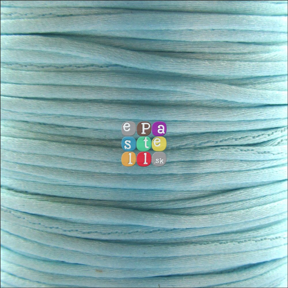 Saténová šnúrka, 1 mm - 1 meter