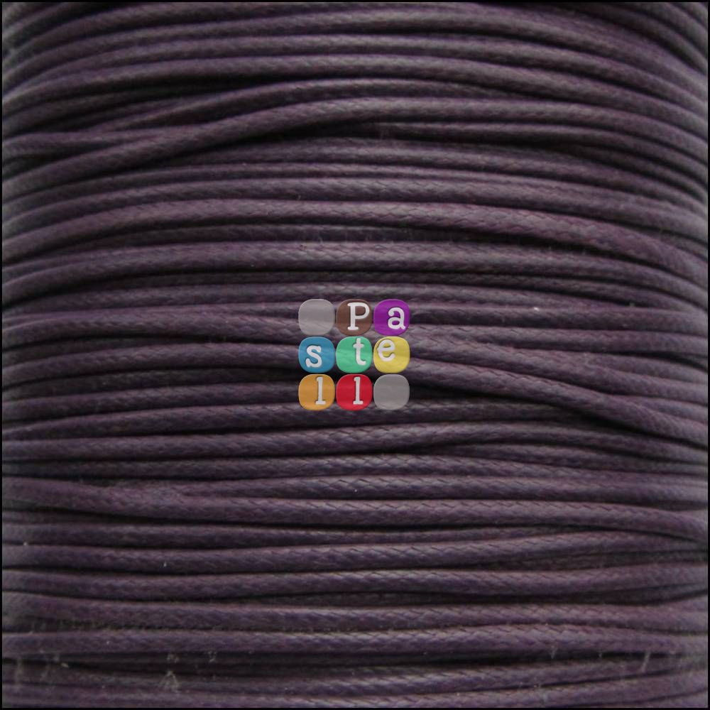 Voskovaná šnúrka LESKLÁ, 1 mm - 1 meter